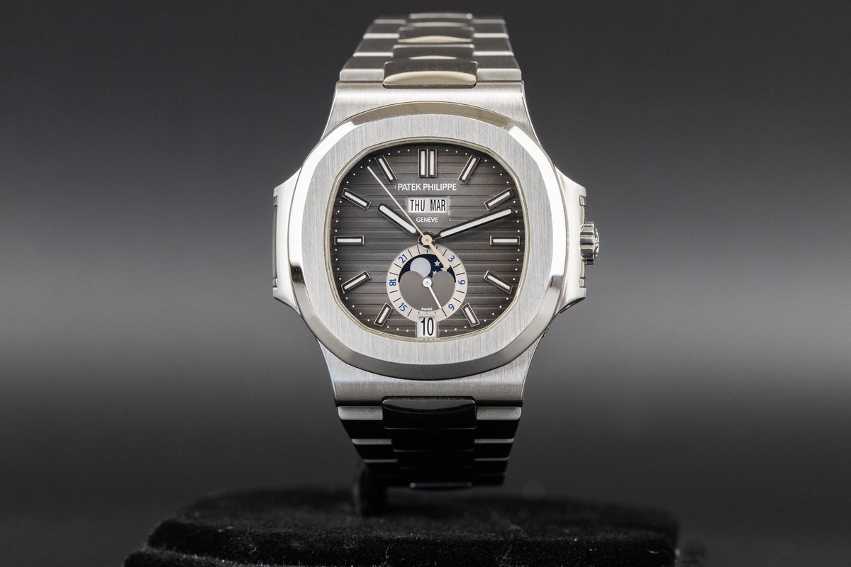 Patek Philippe<br>5726/1A Nautilus Annual Calendar Grey Dial