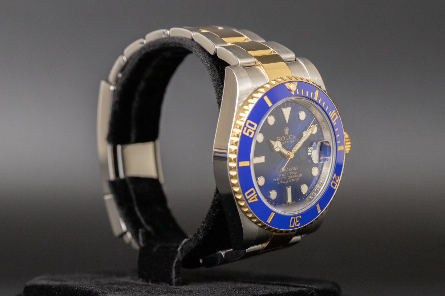 Rolex<br>116613LB Submariner SS/18k Blue Dial
