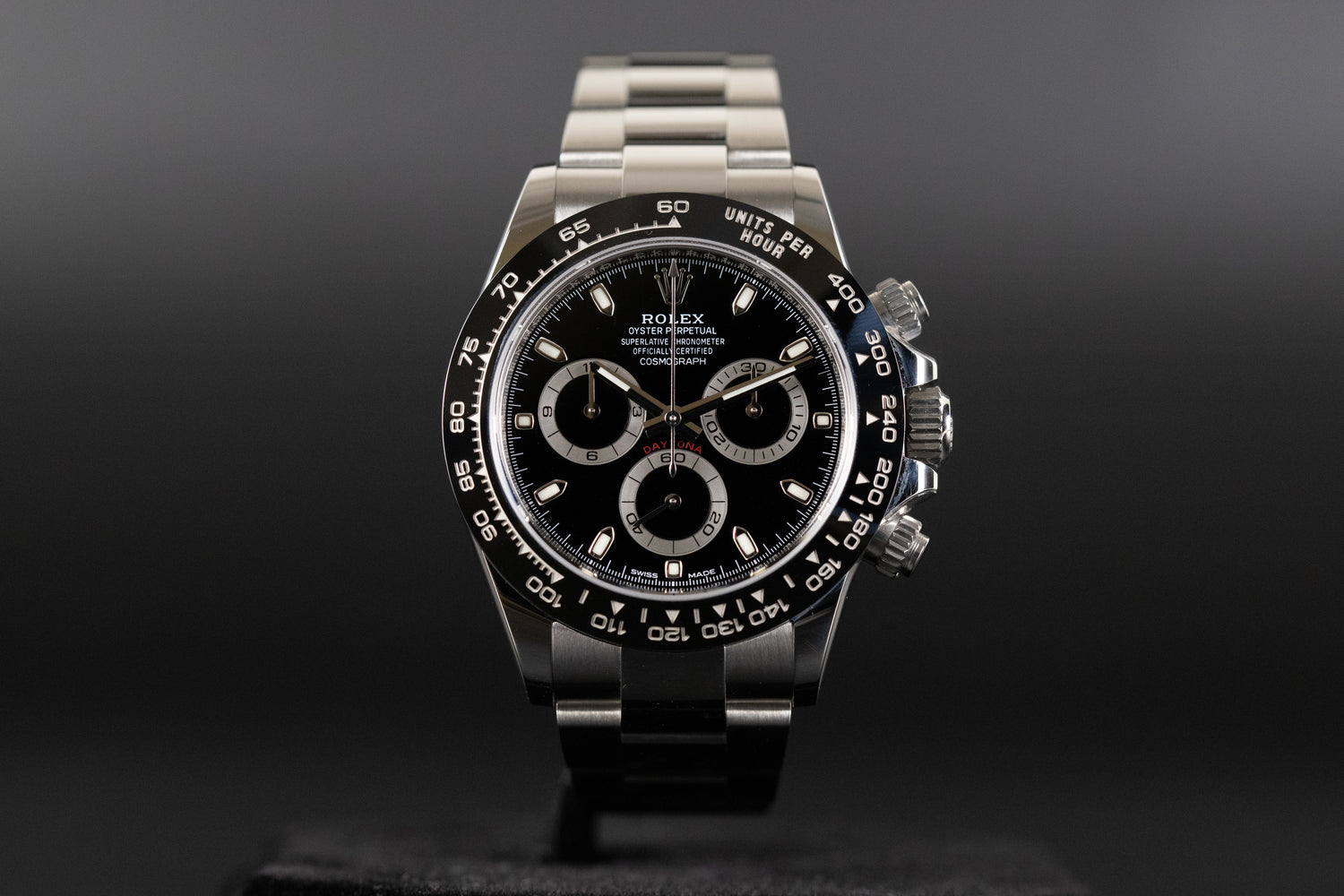 Rolex 116500LN Daytona Ceramic Black Dial
