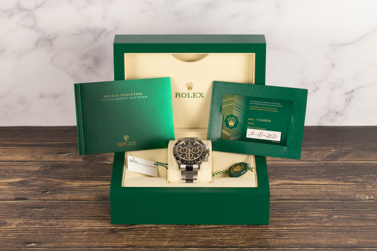 Rolex<br>116500LN Daytona Ceramic Black Dial