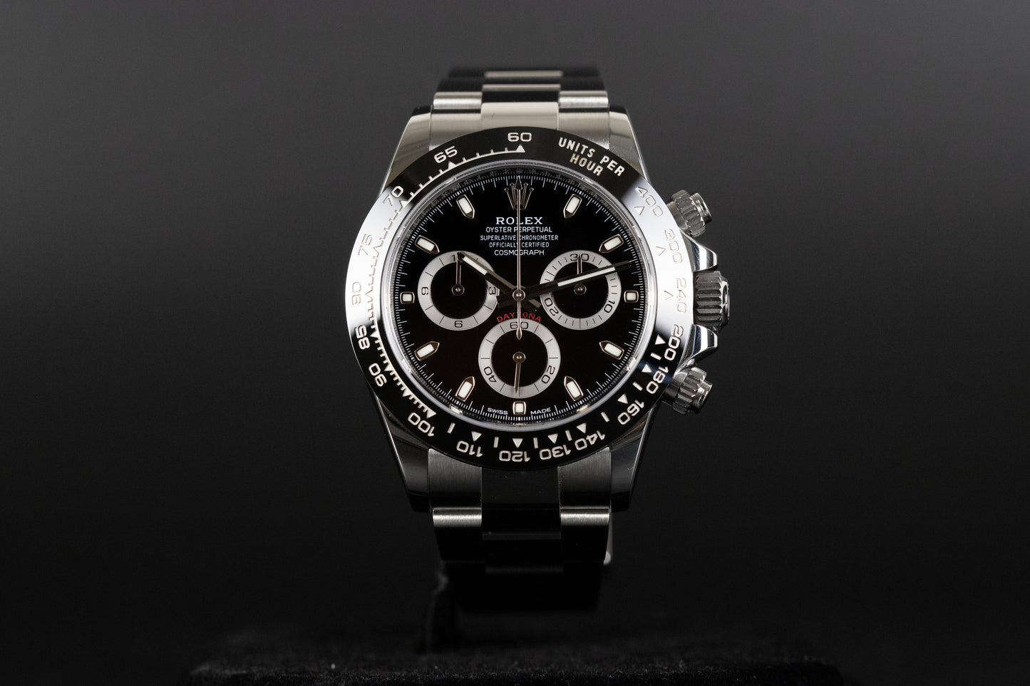 Rolex 116500LN Daytona Ceramic Black Dial
