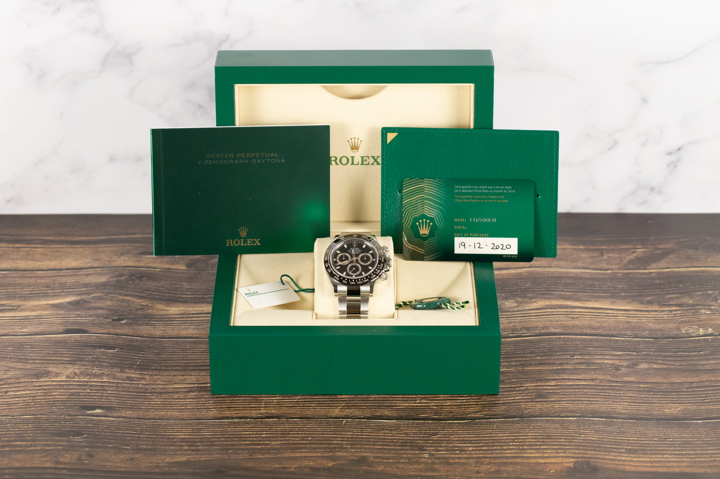 Rolex 116500LN Daytona Ceramic Black Dial