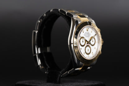 Rolex 116503 Daytona SS/18k White Dial