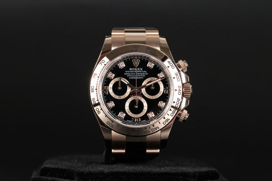 Rolex 116505 Daytona Black Diamond Dial