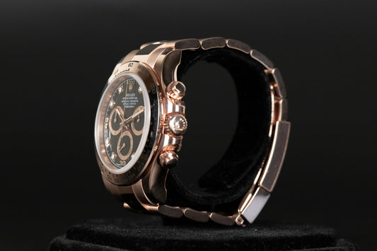 Rolex 116505 Daytona Black Diamond Dial