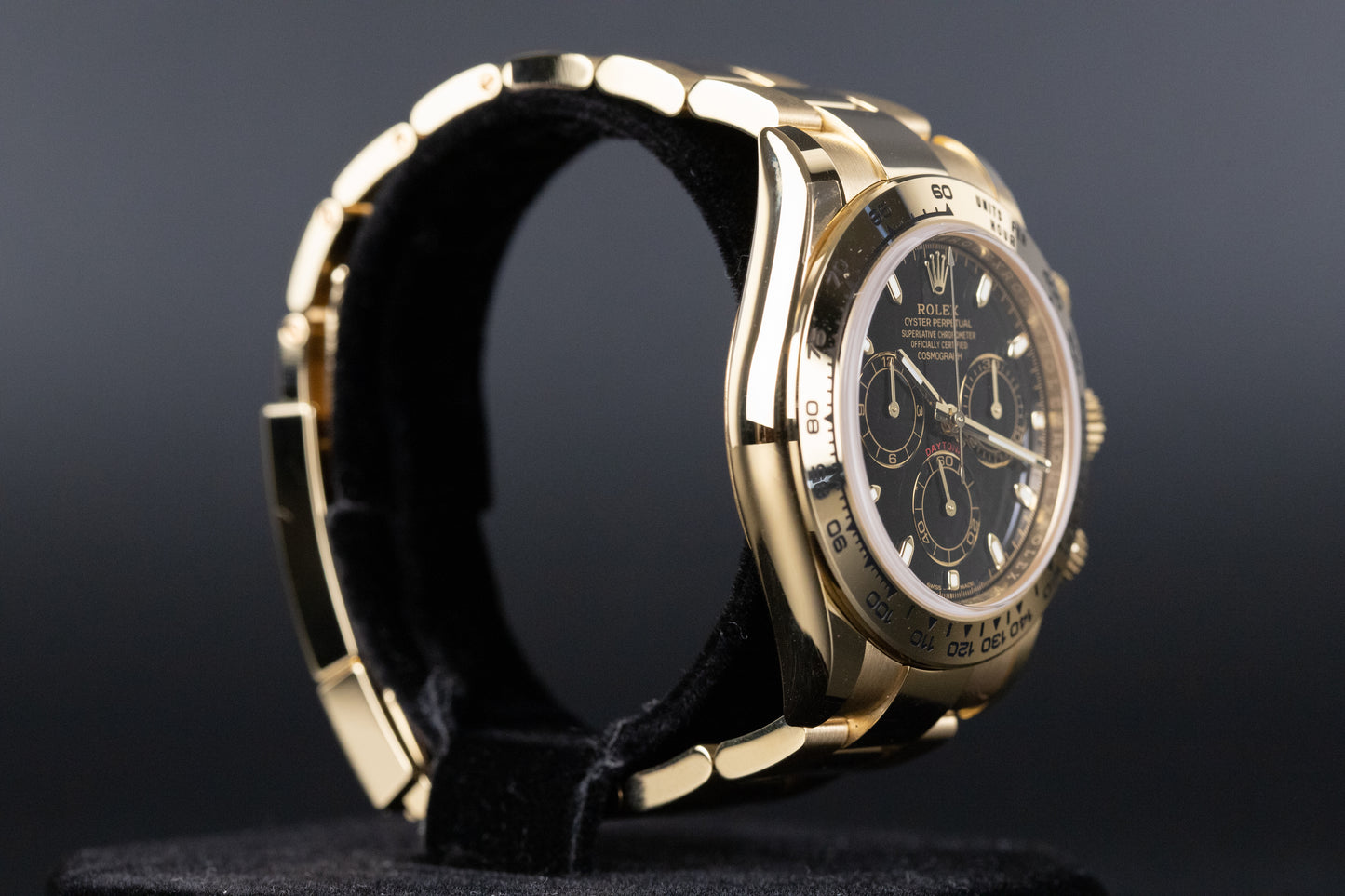 Rolex 116508 Daytona Black Dial
