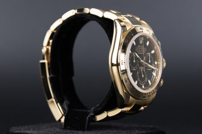 Rolex 116508 Daytona Black Dial