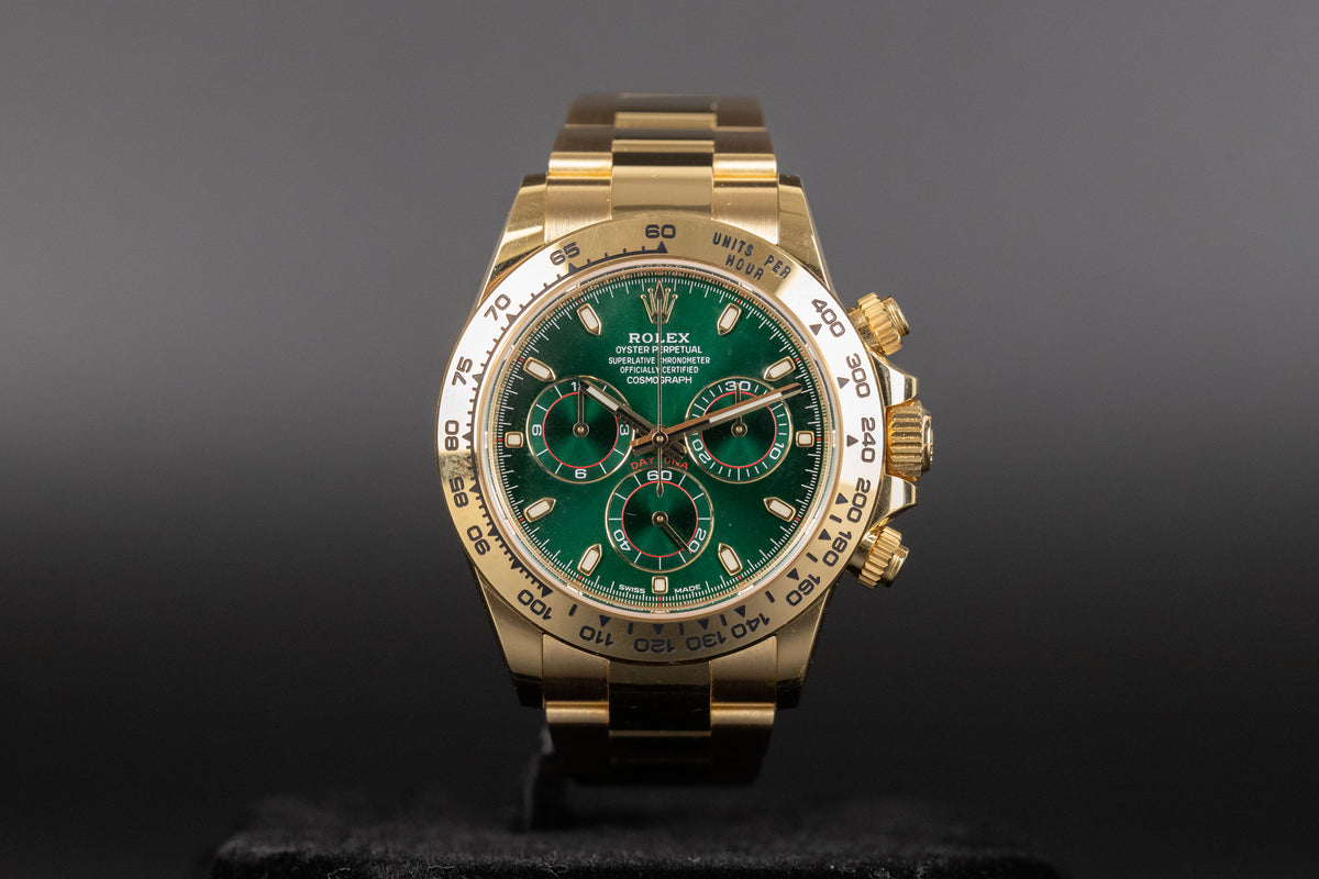 Rolex<br>116508 Daytona Green Dial