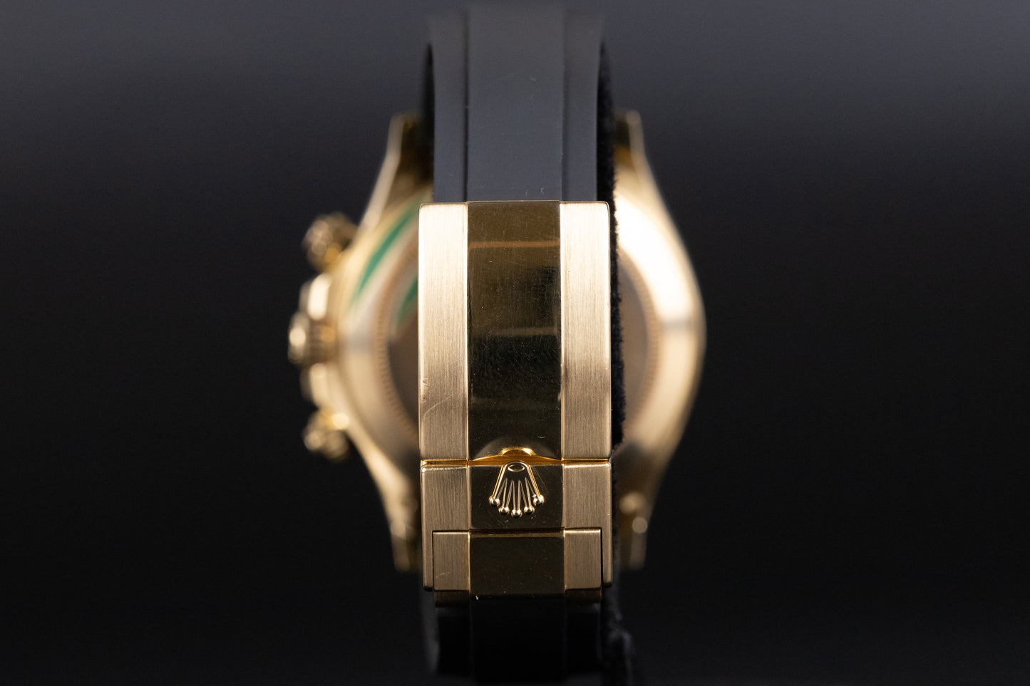 Rolex 116518LN Daytona Oysterflex Champagne/Black Dial
