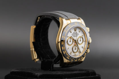 Rolex<br>116518LN Daytona Oysterflex White Dial
