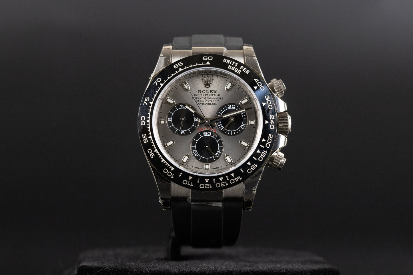 Rolex 116519LN Daytona Steel Dial Oysterflex