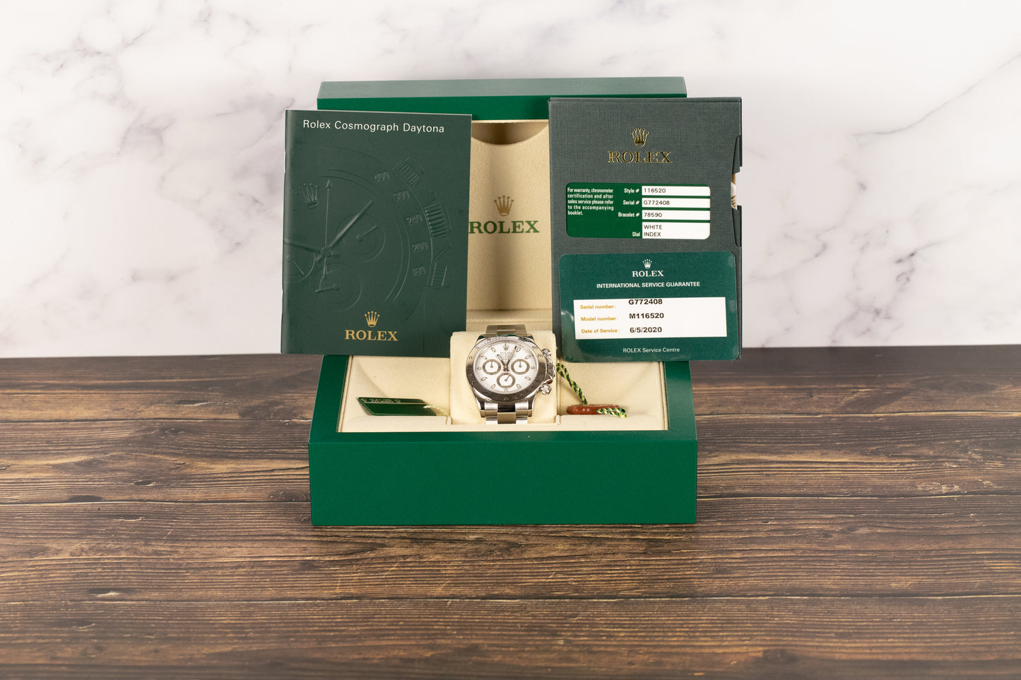 Rolex 116520 Daytona White Dial