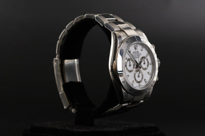 Rolex 116520 Daytona White Dial New Old Stock
