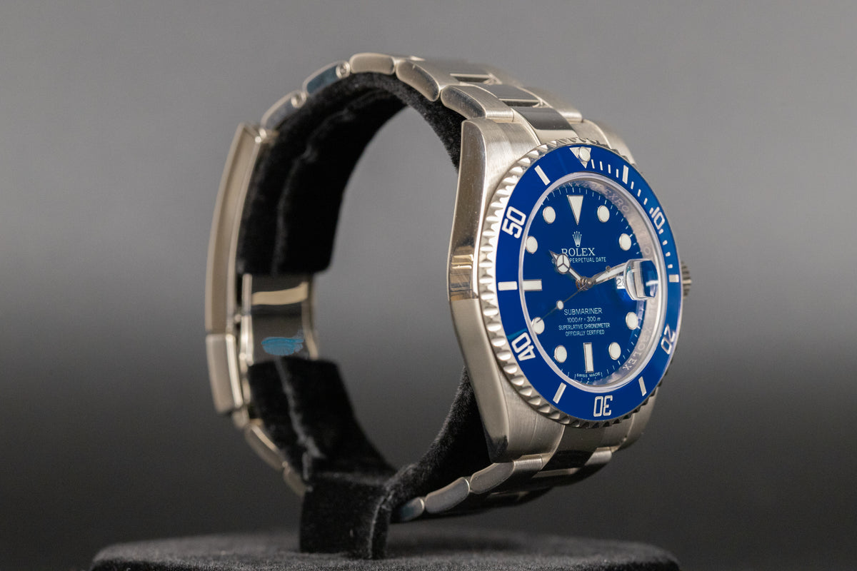Rolex<br>116619LB Submariner 'Smurf'