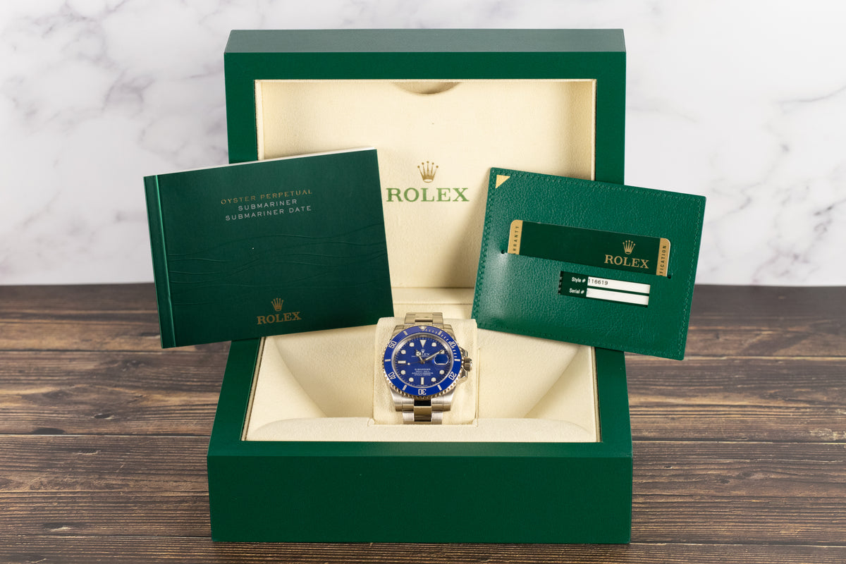 Rolex<br>116619LB Submariner 'Smurf'