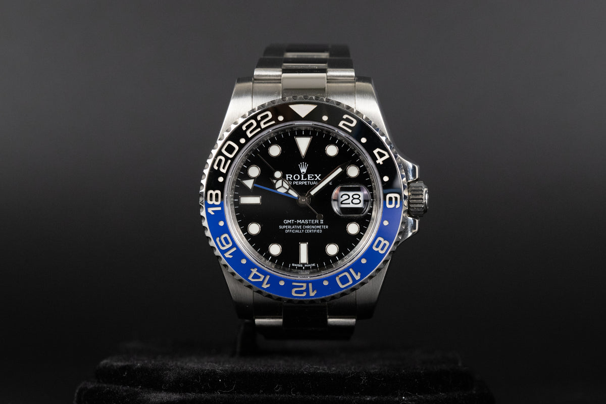 Rolex<br>116710BLNR GMT Master II 'Batman'