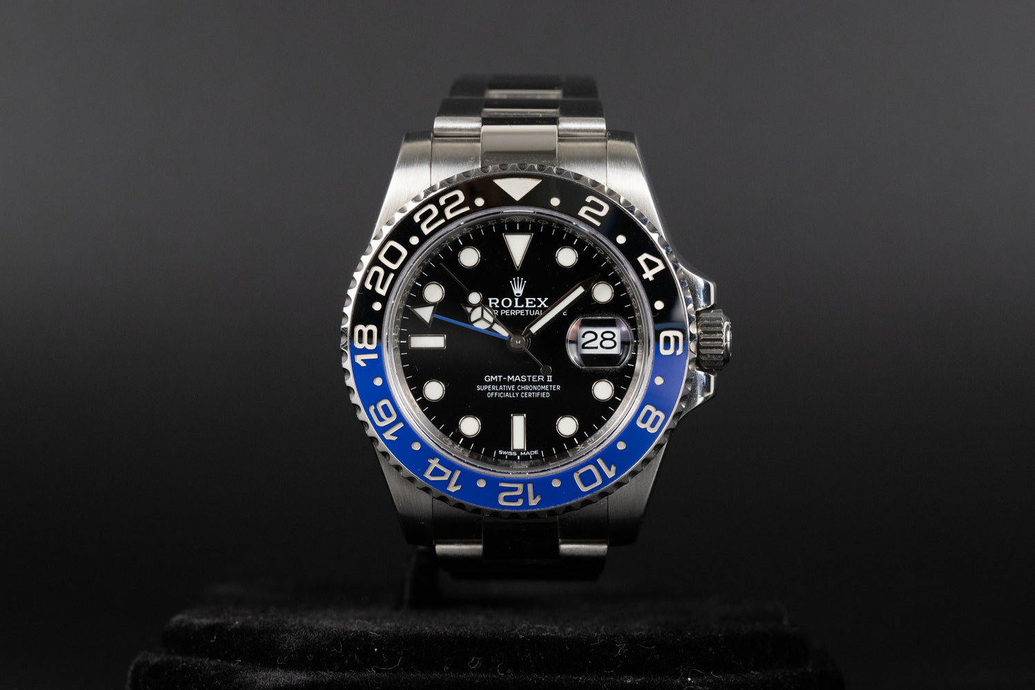 Rolex<br>116710BLNR GMT Master II 'Batman'