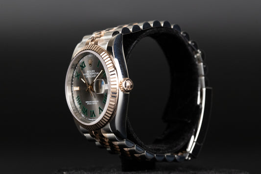 Rolex 126231 Datejust 36 SS/RG Wimbledon Dial