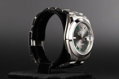 Rolex<br>126300 Datejust 41 Slate Green 'Wimbledon' Dial