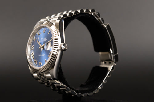 Rolex<br>126334 Datejust 41 Azzurro Blue Dial