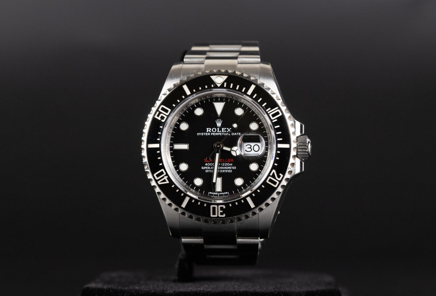 Rolex 126600 Sea-Dweller Red Writing MK1 Dial True "50th Anniversary"