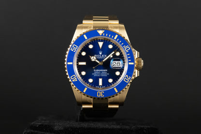 Rolex 126618LB Submariner 18k Blue Dial
