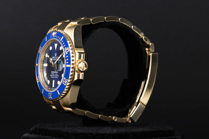 Rolex 126618LB Submariner 18k Blue Dial