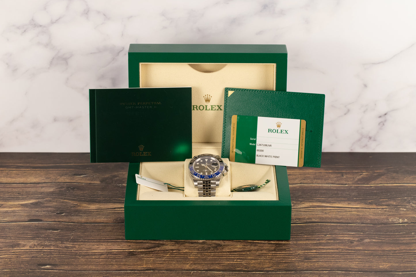 Rolex 126710BLNR GMT Master II 'Batgirl'