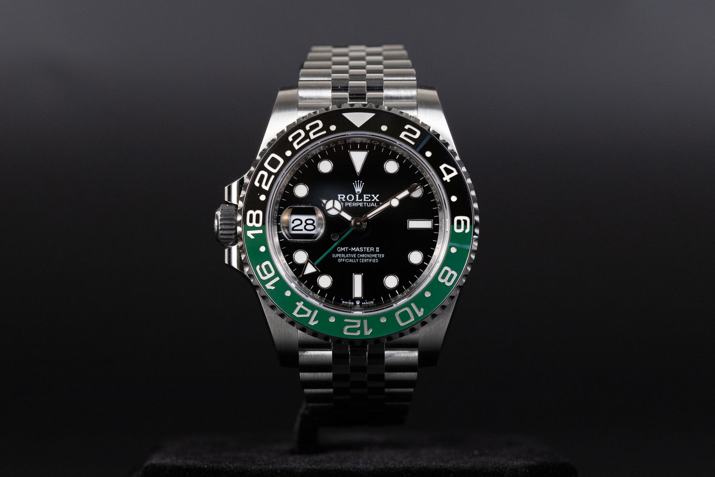 Rolex 126720VTNR GMT Master II Lefty 'Sprite'