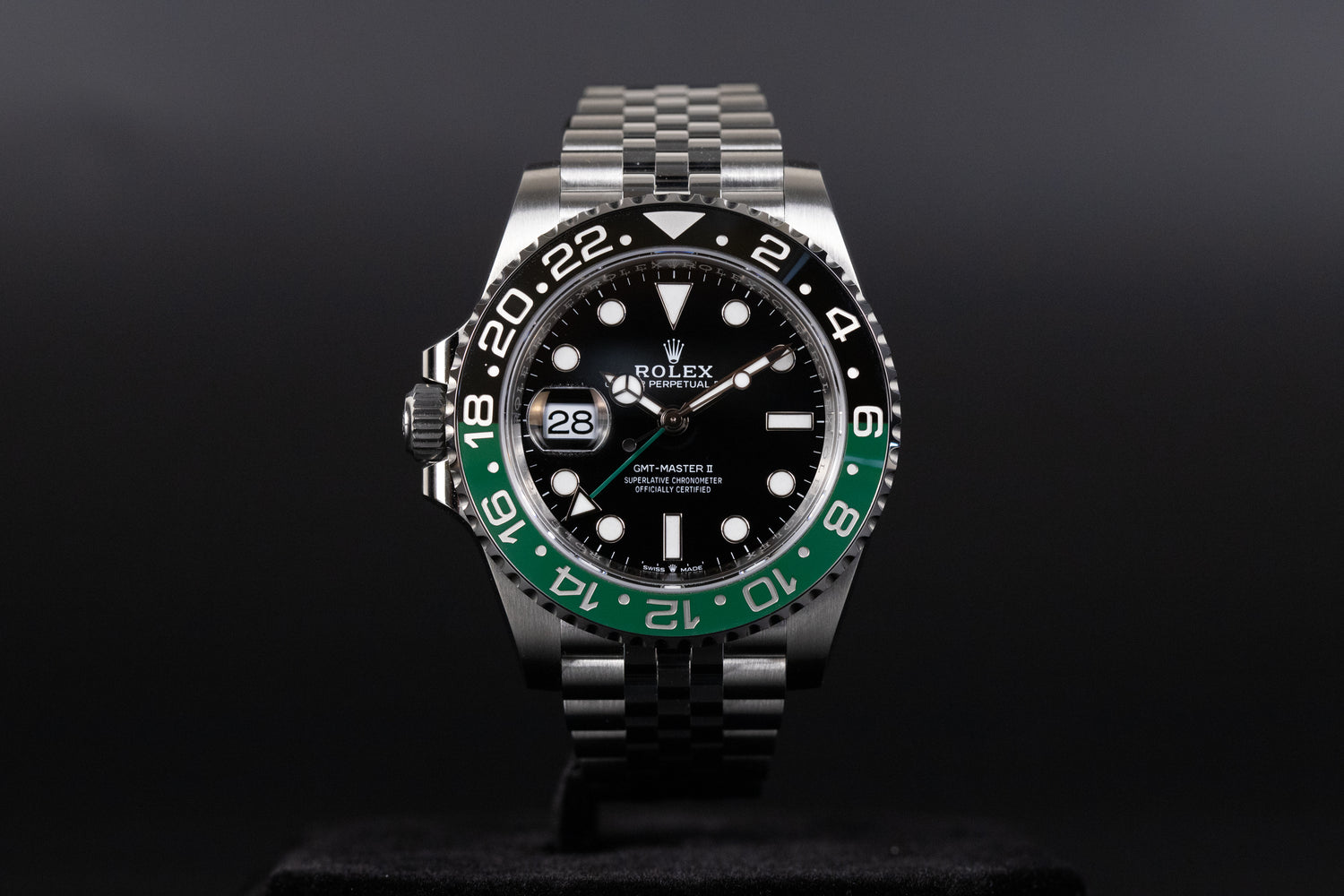 Rolex 126720VTNR GMT Master II Lefty 'Sprite'
