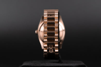 Rolex 128345RBR Day-Date 36 Diamond Bezel Diamond Dial