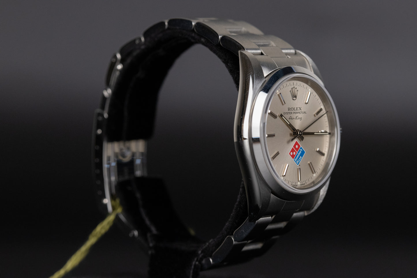 Rolex 14000 Oyster Perpetual Air King 34mm Dominos Dial