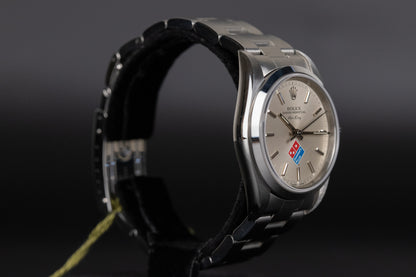 Rolex 14000 Oyster Perpetual Air King 34mm Dominos Dial