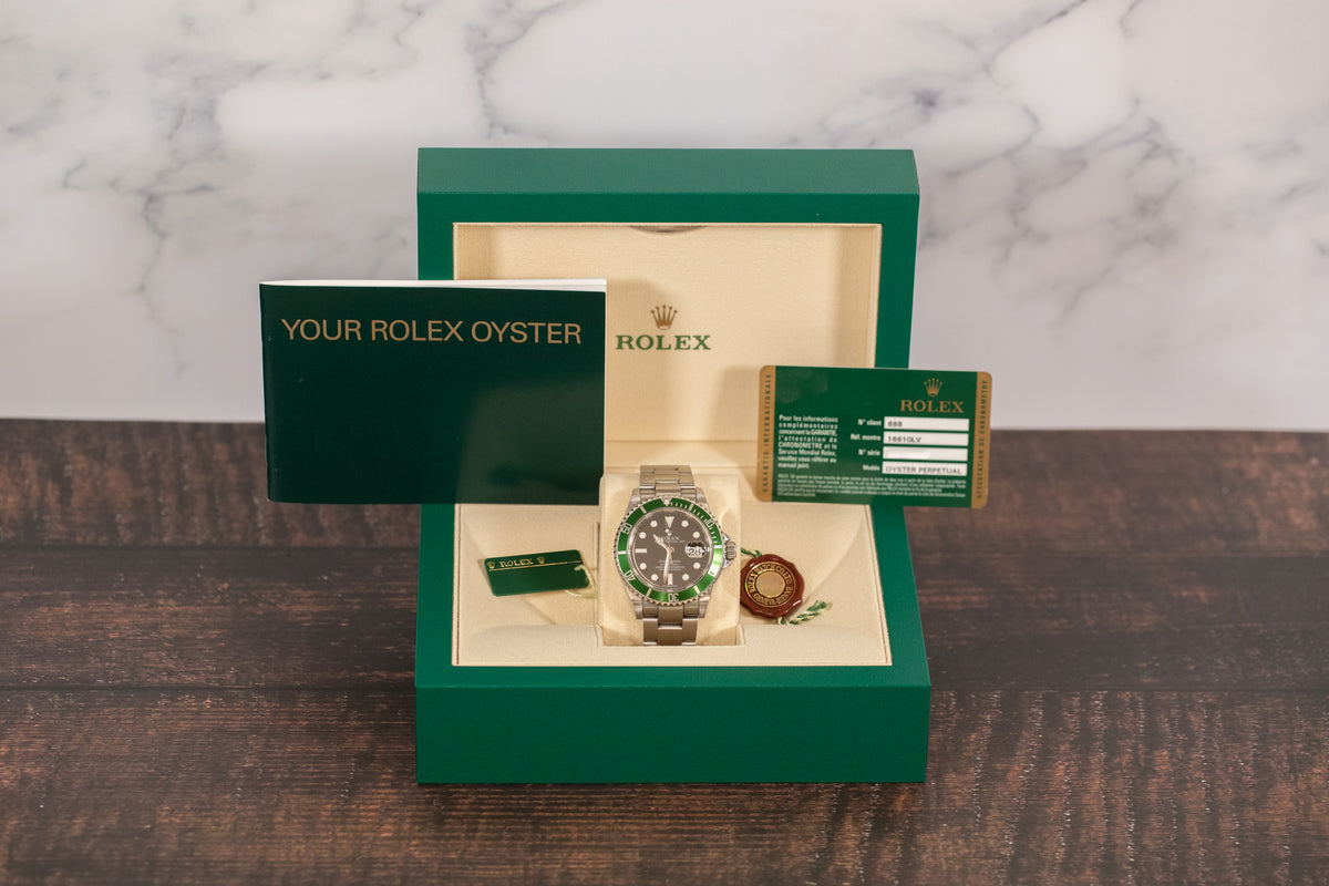 Rolex<br>16610LV Submariner 'Kermit'