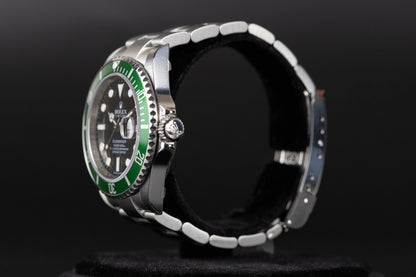 Rolex 16610LV Submariner 'Kermit' New Old Stock