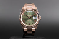 Rolex<br>228235 DayDate 40 Olive Green Dial