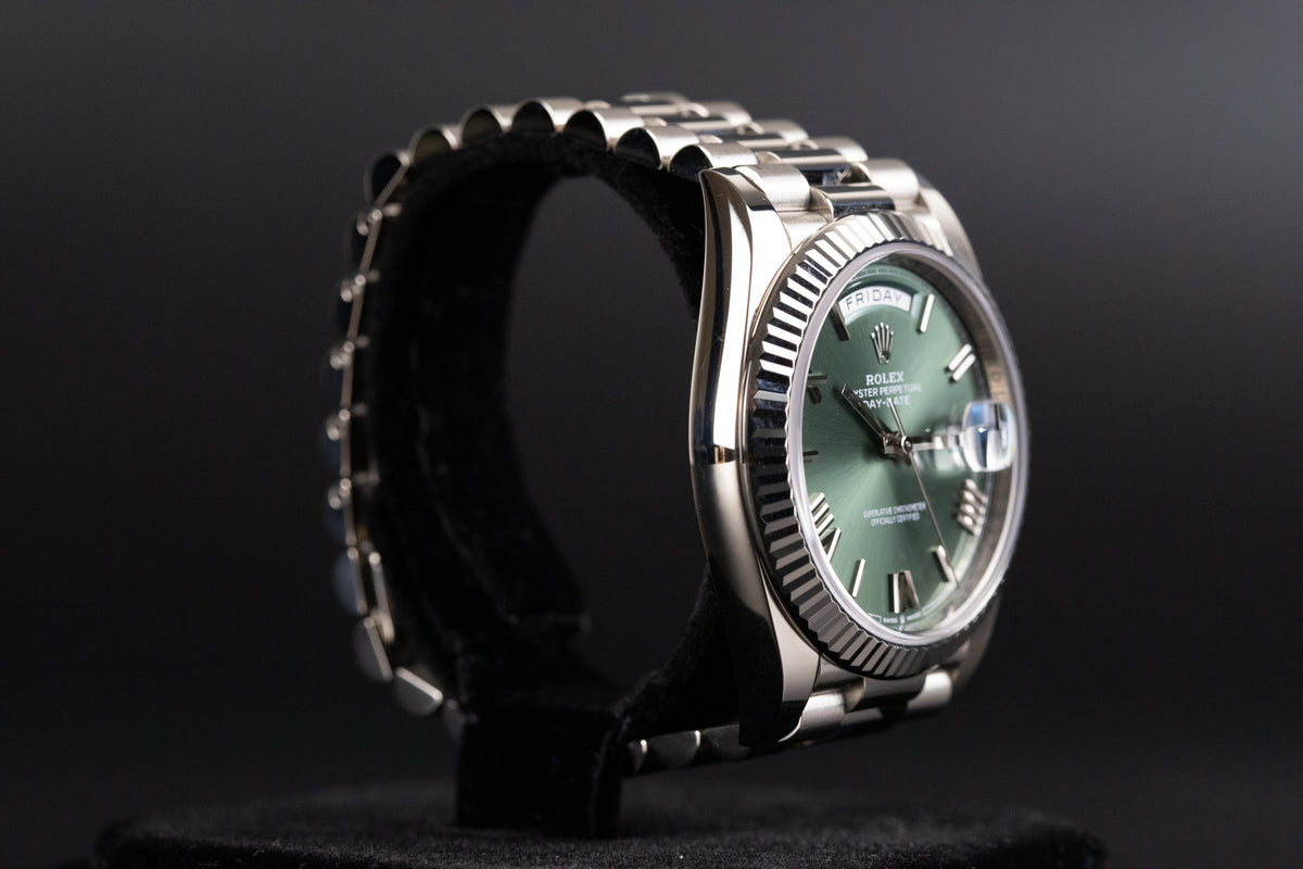 Rolex<br>228239 DayDate 40 Green Dial