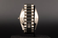 Rolex<br>228239 DayDate 40 Silver Baguette Diamond Dial