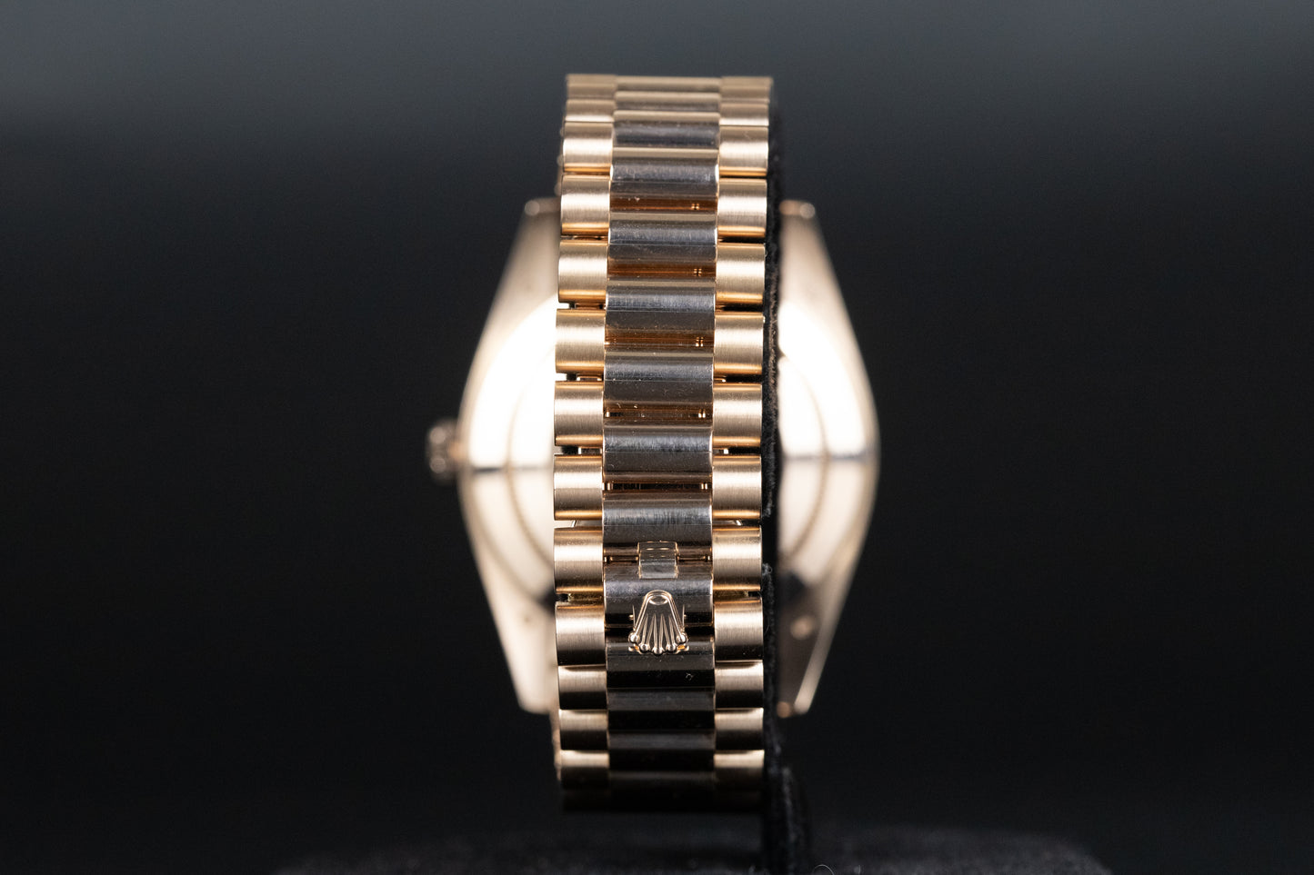 Rolex 228345RBR DayDate 40 Rose Gold Baguette Diamond Dial Diamond Bezel