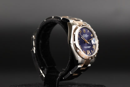 Rolex 178341 Datejust 31 Purple Dial Diamond Bezel