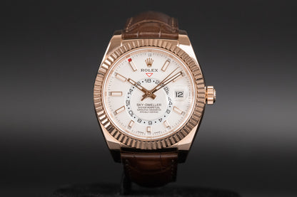 Rolex<br>326135 Sky-Dweller White Dial