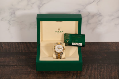 Rolex<br>326933 Sky-Dweller SS/18k White Dial