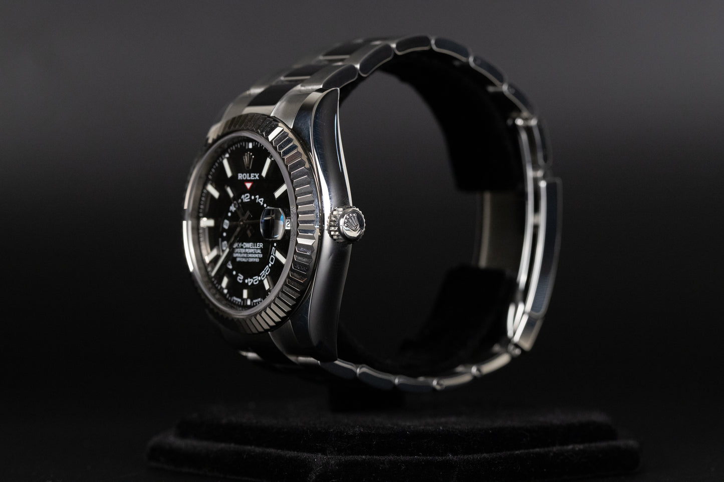 Rolex 326934 Sky-Dweller Black Dial