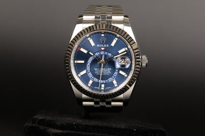 Rolex<br>326934 Sky-Dweller Blue Dial