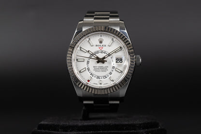 Rolex 326934 Sky-Dweller White Dial