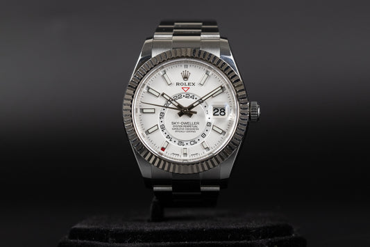Rolex 326934 Sky-Dweller White Dial