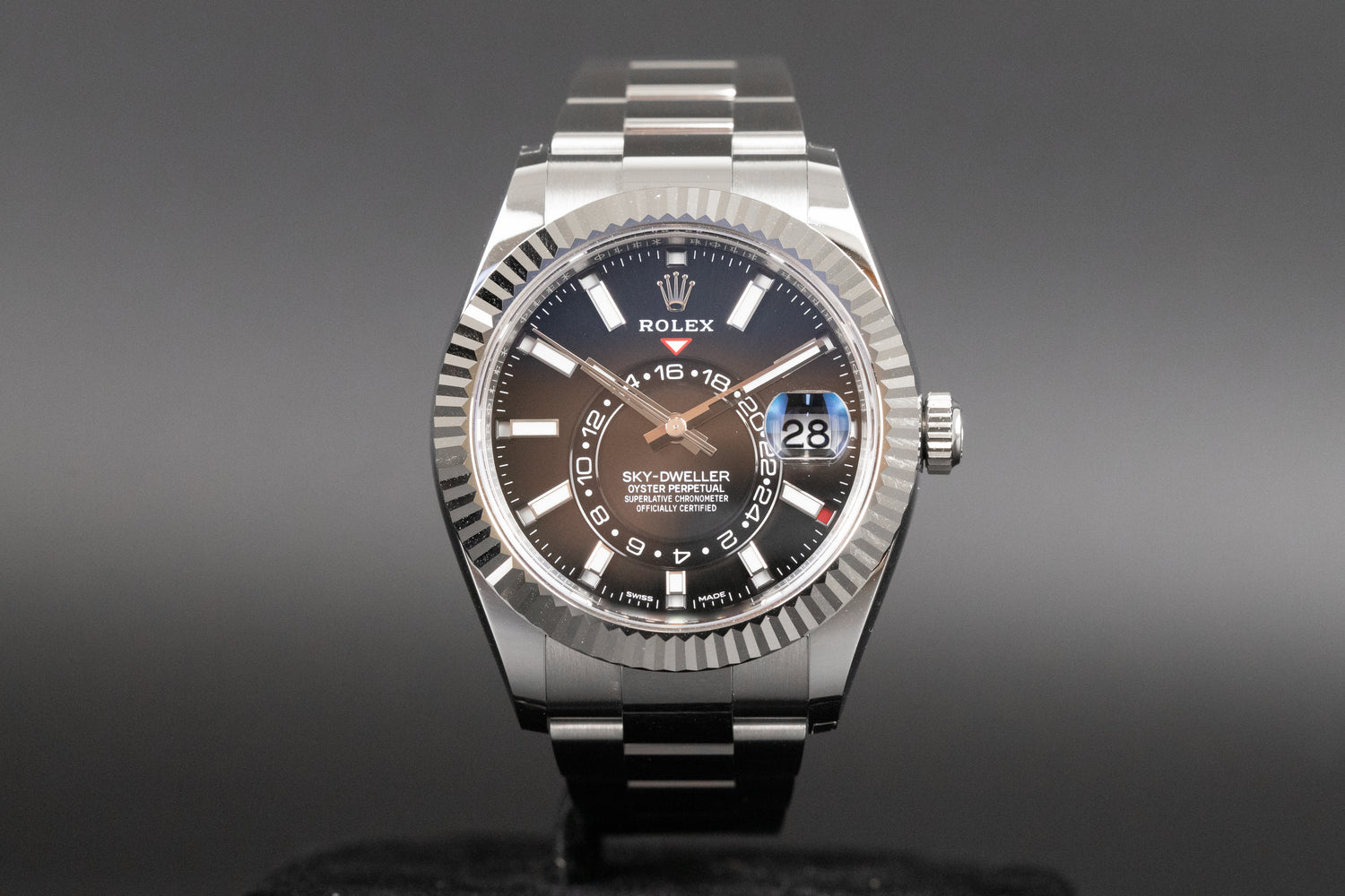 Rolex<br>326934 Sky-Dweller Black Dial