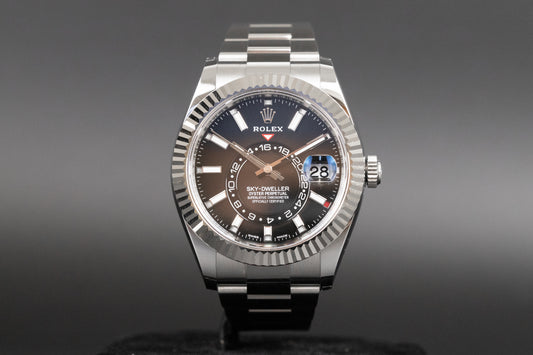 Rolex<br>326934 Sky-Dweller Black Dial