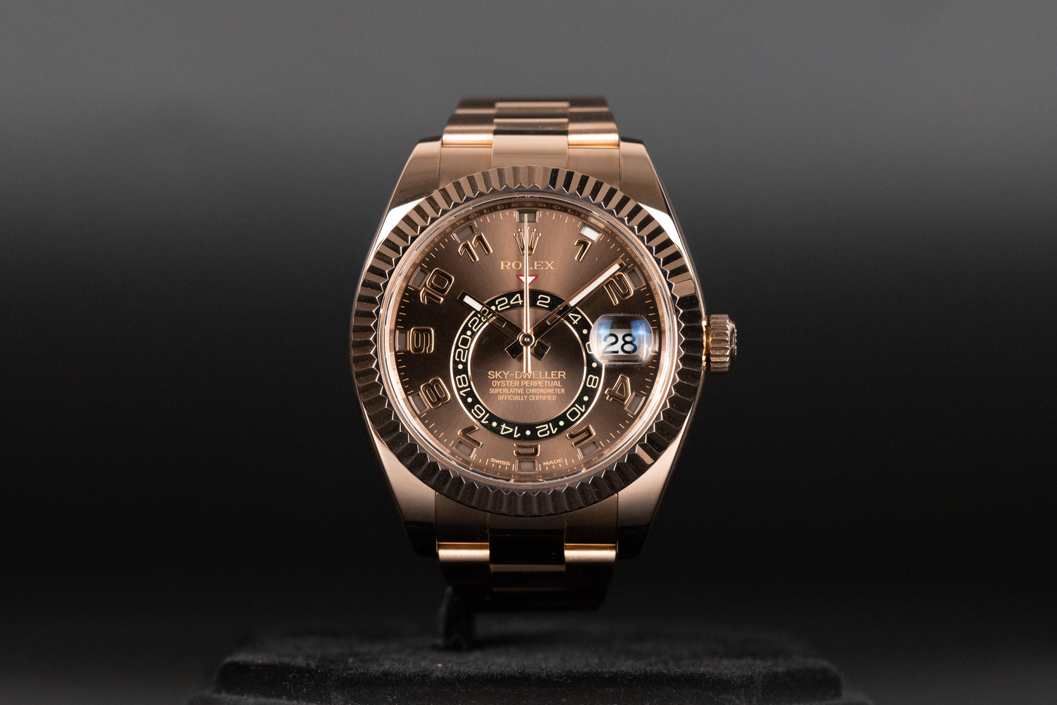 Rolex 326935 Sky-Dweller Chocolate Arabic Dial