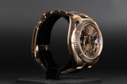 Rolex 326935 Sky-Dweller Chocolate Arabic Dial